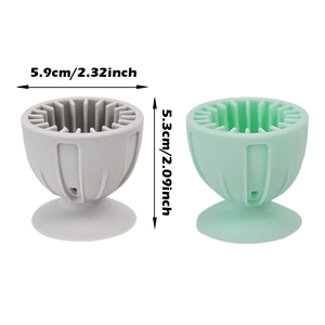 Limpiador de cepillos de silicona para huevos, depurador para huevos frescos, herramienta de lavado de huevos multiusos reutilizable, elimina el gallinero Nasties - Product Image 2