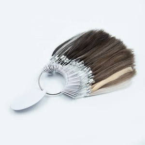 Nuancier de couleurs pour toupets masculins, 100% cheveux humains indiens, pour systèmes de remplacement capillaire, vente en gros - Product Image 2