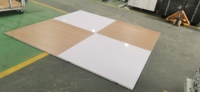 Panneau de plancher de danse Camlock extérieur imperméable couleur bois de cerisier de haute qualité 20*20 pieds pour événements et locations