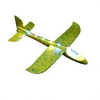 Avions en mousse à lancer à la main pour l'extérieur, 48 cm, planeur volant, jouets interactifs parent-enfant sans lumières pour le plaisir des enfants