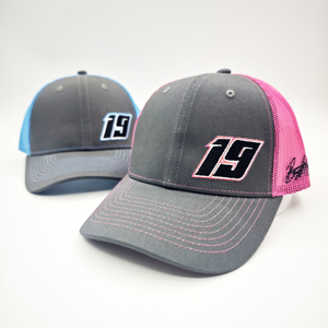 Casquettes de camionneur Richardson 112 à 6 panneaux en coton à chevrons avec patch en cuir personnalisé, style hip-hop et plage – Grande Vente - Product Image 4