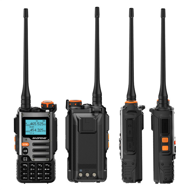 Baofeng UV-K68 Walkie Talkie 5W UV K68 UVK68 Two Way Radio Full Band Receiving UVK6 K6 Type C Charge Air Band DTMF NOAA