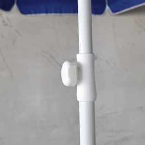 Sombrilla de Playa Moderna de Acero de 2 m, Impermeable y Anti-UV, con Portavasos para Uso en Hoteles y Muebles de Exterior, DC-BU-022, Longitud 2 m - Product Image 4