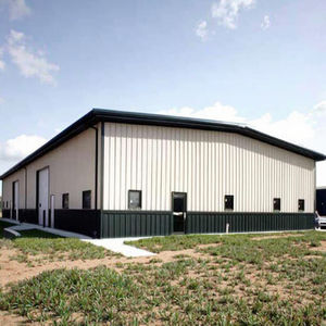 प्रीफैब स्टील वर्कशॉप के पेशेवर निर्माता, कारखाने और गोदाम निर्माण के लिए बड़े पैमाने पर डिजाइन - Product Image 1