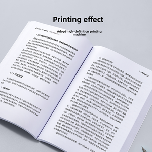 Impresión de libros gráficos A4 personalizados, tienda en línea, impresión de libros de tareas, Encuadernación perfecta, pegamento de información colorido, volúmenes de papel hecho - Product Image 3