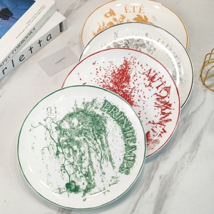 Hot Sale Four Seasons Exquisite Plate <b>Set</b> Ceramic <b>Dinner</b> <b>Set</b> - Product Image 1