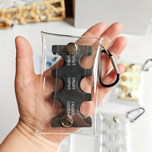 Porte-monnaie/Porte-cartes/Organisateur de pièces de jeu en PVC transparent MM&UU - Product Image 4