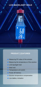 ปากกาวัดคุณภาพน้ำ BENETECH GM761 จากโรงงานในจีน ใช้งานง่าย รวดเร็ว ขนาดเล็ก - Product Image 6
