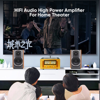 BRZHIFI 2025 Produit Personnalisé SK18752 BT 5.0 Amplificateur de Canal 2.0 Class A Hi-Fi Home Cinéma Récepteurs et Amplificateurs Audio