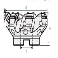 Fraiseuse frontale ASX445 SEMT13T3AGSN en acier allié de haute qualité, porte-outils de tournage CNC, revêtement DLC, 62-68 HRC