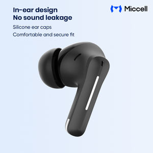 Écouteurs intra-auriculaires Miccell à réduction de <span class=keywords><strong>bruit</strong></span> TWS BT 5.4 avec puce phare, pour le sport, le bureau et l'exercice - Product Image 2