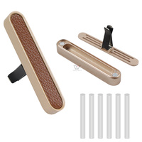 Offre Spéciale voiture sortie d'air désodorisant parfum climatisation évent Clip parfum solide parfum durable avec 5 couleurs diffuseurs arôme