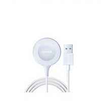 UGREEN CD284 Chargeur sans fil magnétique certifié MFi, câble de charge USB-A tressé en nylon pour Watch Series 1-10 Ultra