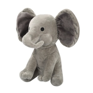 Uyeah - Peluches Personalizados de Animales, Unisex, Gran Venta, Peluche Súper Suave, Pequeño Elefante de Nariz Larga Dormido, Gris y Rosa, Personalizado - Product Image 3