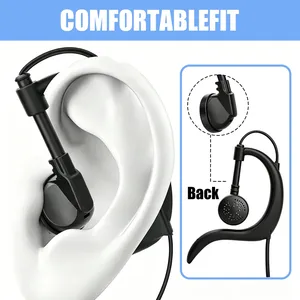 Casque <span class=keywords><strong>Baofeng</strong></span> avec microphone PTT et connecteur K pour talkie-walkie UV-5R/BF-888S/UV13/UV17/UV21 Pro/5RH/<span class=keywords><strong>CB</strong></span> Radio Amateur - Product Image 5