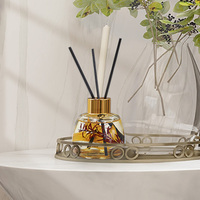 Diffuseur de roseaux d'aromathérapie personnalisé de 100ml, ensemble cadeau avec bouchon