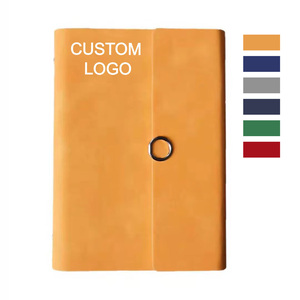 <span class=keywords><strong>Cuaderno</strong></span> de Hojas Sueltas A5 para Negocios MG-136 con Cubierta de PU, Logotipo Personalizado en Stock, Juego de Tres Libretas, Regalo para el Día <span class=keywords><strong>del</strong></span> Maestro - Product Image 1