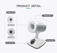 Pequeño esterilizador infrarrojo portátil con soporte OEM AC220V/120V 5-7 segundos esterilización diseño compacto y eficiente