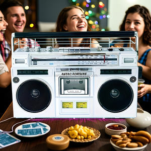 <span class=keywords><strong>Lecteur</strong></span> MP3 RETRO FORTUEN BRAND TOP SALE Walkman avec carte TF, <span class=keywords><strong>lecteur</strong></span> de cassettes, radio FM AM SW, boombox - Product Image 1