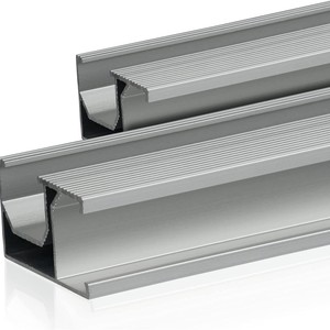 Rail de montage solaire 28x55mm en aluminium anodisé pour l'installation de panneaux solaires sur toiture - Product Image 2