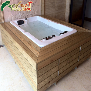 Jacuzzis Exteriores para Hoteles y Villas con Cromoterapia e Iluminación Ambiental, Bañera Acrílica Independiente, Paquete Completo para Suite Presidencial - Product Image 4