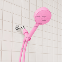 Nouveautés, produits tendance TikTok, pomme de douche à main haute pression avec 3 fonctions de pulvérisation, tuyau et support