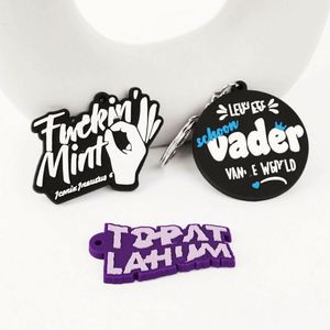 Customised 3D Cartoon Anime PVC Rubber Keychain Personalised Soft Pvc <b>Key</b> <b>Ring</b> Keychains - Product Image 1