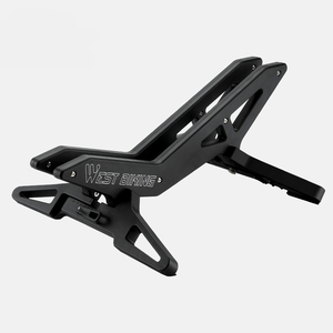 Soporte de Estacionamiento para Bicicletas, Soporte de Exhibición para Bicicletas de Montaña, Soporte Fijo con Reposapiés, Base Ajustable para Uso Doméstico - Product Image 4