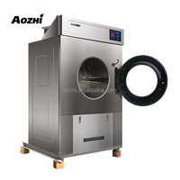 Séchoir industriel automatique électrique à vapeur et gaz en acier inoxydable pour blanchisserie et hôtel