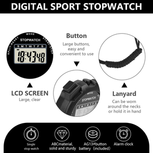 Chronomètre numérique sportif populaire – Horloge numérique pour le sport - Product Image 2