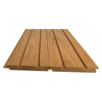 Vente en gros d'usine - Revêtement mural et de plafond en bois thermique de pin et de cèdre de haute qualité, moderne et élégant, pour l'intérieur des hôtels
