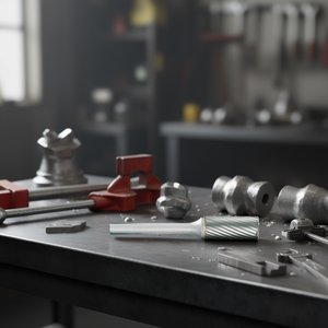 Tttake MD สว่านโรตารี่ทรงกระบอก12.7มม. D1 25มม. L1 Z6ตัดสำหรับงานโลหะ - Product Image 3