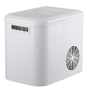 Machine à glaçons compacte électrique <span class=keywords><strong>de</strong></span> comptoir portable <span class=keywords><strong>de</strong></span> <span class=keywords><strong>120</strong></span> W avec poignée, fonction d'auto-nettoyage, utilisation domestique et en camping-car, capacité <span class=keywords><strong>de</strong></span> 8 à 10 kg/jour - Product Image 3