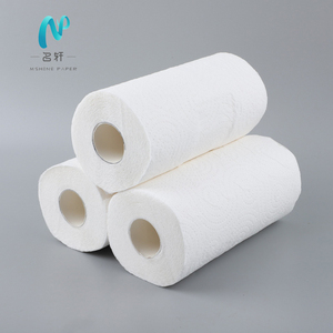 Mingxuan Serviettes en <span class=keywords><strong>papier</strong></span> <span class=keywords><strong>absorbant</strong></span> blanches non blanchies personnalisées <span class=keywords><strong>Papier</strong></span> de nettoyage de <span class=keywords><strong>cuisine</strong></span> doux à 2 plis - Product Image 6