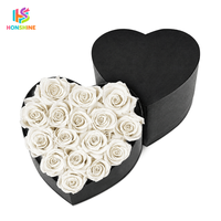 Vase en travertin Stone Terre pour bouquet de roses préservées, écologique, couleur et taille personnalisables, cadeaux de mariage, fleurs éternelles immortelles