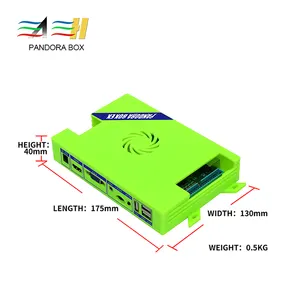 3A เกมอาเขตรุ่นล่าสุด Pandora สมบัติ3D 2323ใน1เกมเมนบอร์ดเกมอาเขต Pcb Board ภาษาอังกฤษ