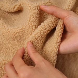 Plush Fabric Heavyweight 100% Polyester <b>Brushed</b> <b>Sueded</b> Plain Solids Bedding Fabric - Product Image 2