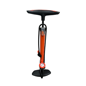 160 PSI haute pression vélo main <span class=keywords><strong>pompe</strong></span> à Air Portable Cycle gonfleur pompes au sol avec jauge pneu gonflage vélo accessoires - Product Image 4