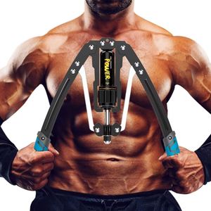 Extenseur de poitrine réglable, entraîneur musculaire, équipement de fitness, 22-440 lbs, renforcement des mains, Power Twister hydraulique, exercice pour les bras - Product Image 2