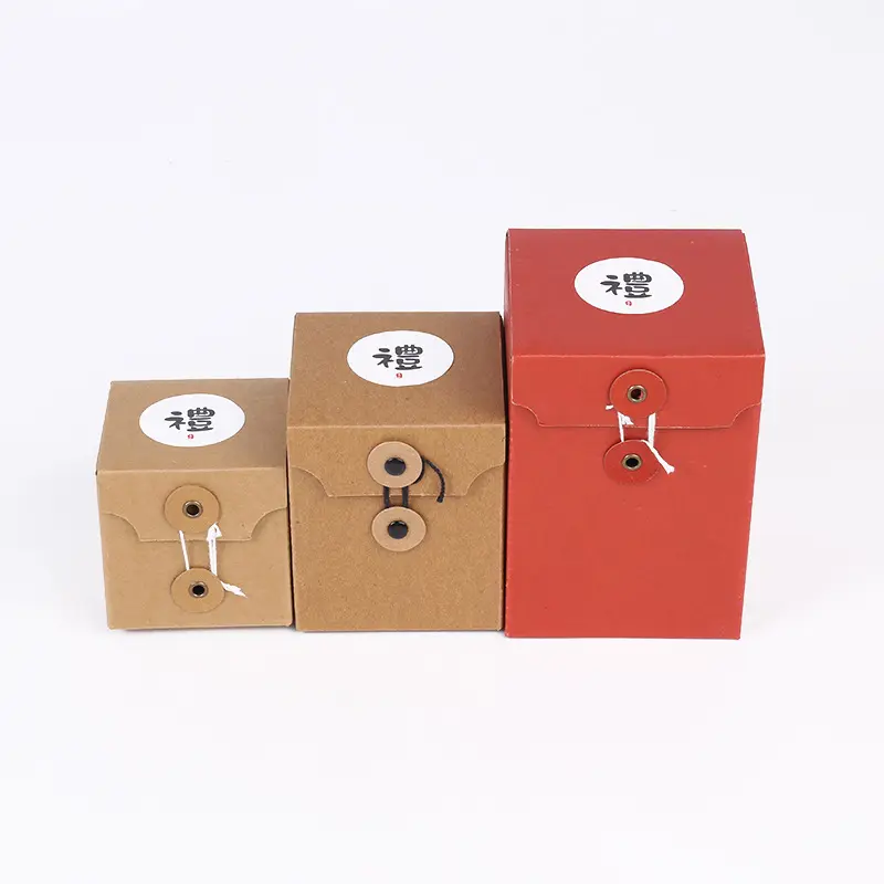 Cartone cubo di eco-friendly di carta cartone personalizzato scatola di imballaggio di tè