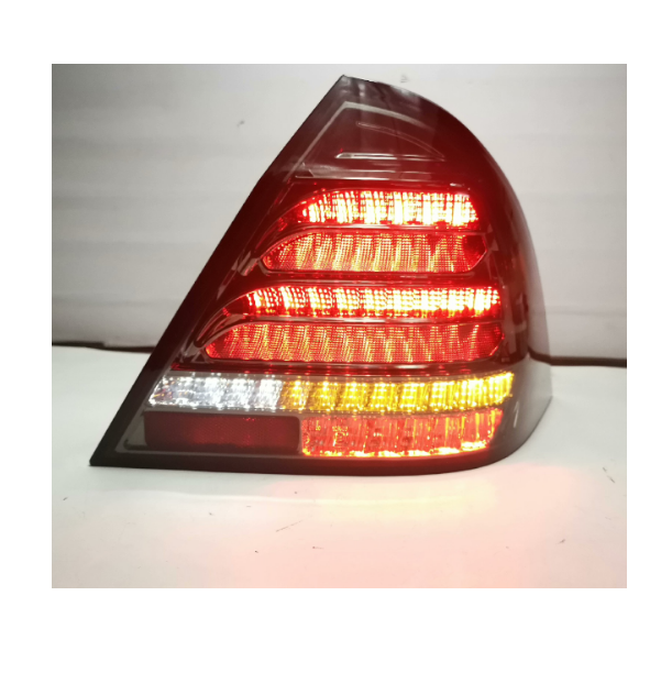 MercedesC180 200 Modified LED Taillights Model W203 Modified Taillights Smoked Black Background