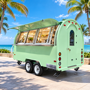 Etodevice Remolque de Comida Pequeño de 11.5 pies, Carrito de Helados, Camper Van, Camión de Comida Móvil Estándar de Australia con Cocina Completa - Product Image 2