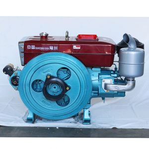 Moteur diesel monocylindre 4 temps refroidi par eau Aokai ZS1115M 22HP, norme Euro 3, garantie 1 an, démarrage au pied, pour machines - Product Image 2