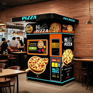 เครื่องจำหน่ายพิซซ่าด้วยระบบทำความร้อนอัตโนมัติหน้าจอสัมผัส - Product Image 1