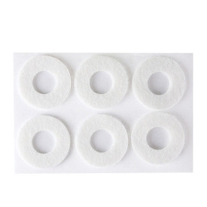 Almohadillas de fieltro de Color blanco, antifricción, anticallos, cojín Invisible, parche adhesivo de maíz, supersuave y transpirable, 6 uds. - Product Image 3