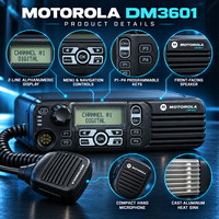 Radio mobile Motorola DM3601 XiR M8268 XPR4550 DGM6100 VHF UHF numérique pour la logistique de flotte, les transports et les entreprises