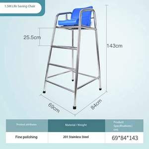 Silla de salvavidas para <span class=keywords><strong>piscina</strong></span> de venta directa de fábrica Svadon, precio bajo al por mayor, acero inoxidable AISI 304, alturas de escalera de <span class=keywords><strong>120</strong></span>/150/190 cm - Product Image 6