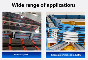Fixador de Cabo Plástico Tipo Superposto, Clipes de Gerenciamento de Cabos de Energia - Product Image 5