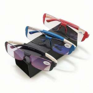 Gafas de Lectura Bifocales Anti-Luz Azul, Sin Montura, Ultraligeras, Unisex, TR90, con Doble Lente para Presbicia, Diseño Personalizado - Product Image 2