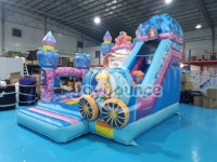 Châteaux gonflables commerciaux, structures de saut pour enfants, thème princesse, pour la location de fêtes, entreprises de jeux d'extérieur